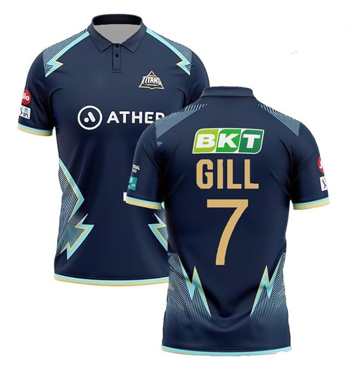 IPL 2024 GT Shubman Gill 7 Jersey